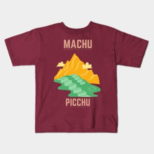 Machu Picchu, Peru Travel Kids T-Shirt